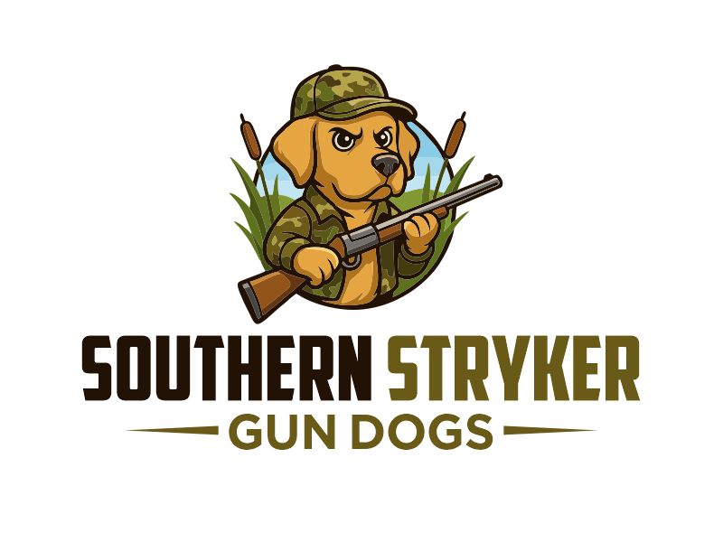 Southern Stryker Gun Dogs logo design by M J