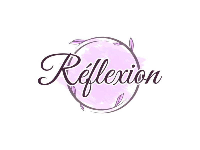 Réflexion logo design by udinjamal