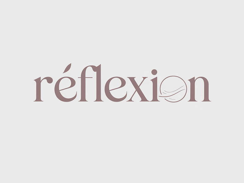 Réflexion logo design by IamSoya