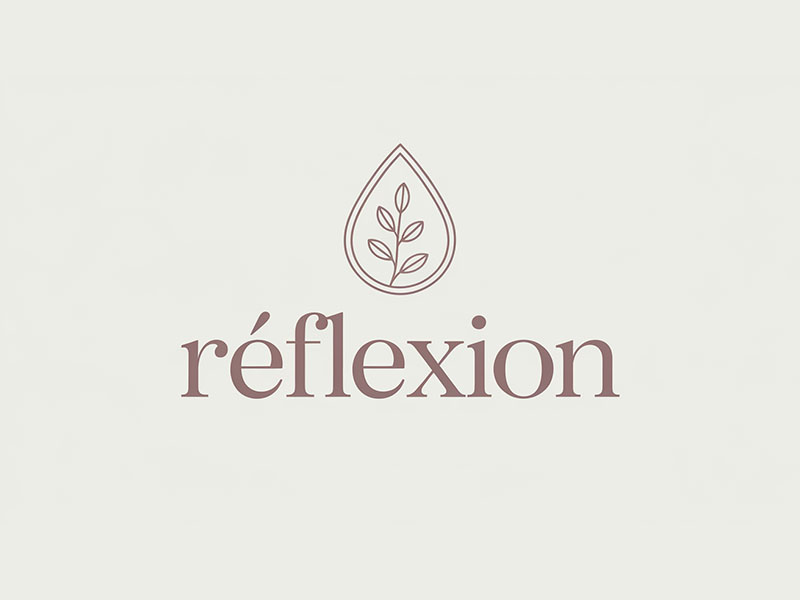 Réflexion logo design by IamSoya