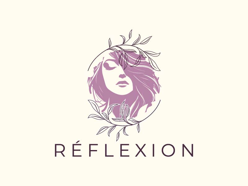 Réflexion logo design by udinjamal