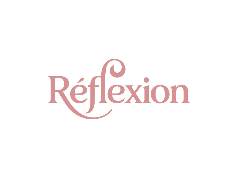Réflexion logo design by M Fariid