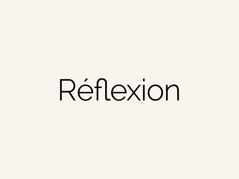 Réflexion logo design by andayani*