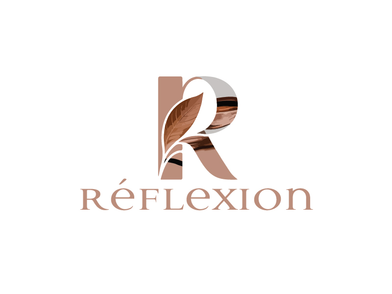 Réflexion logo design by oindrila chakraborty