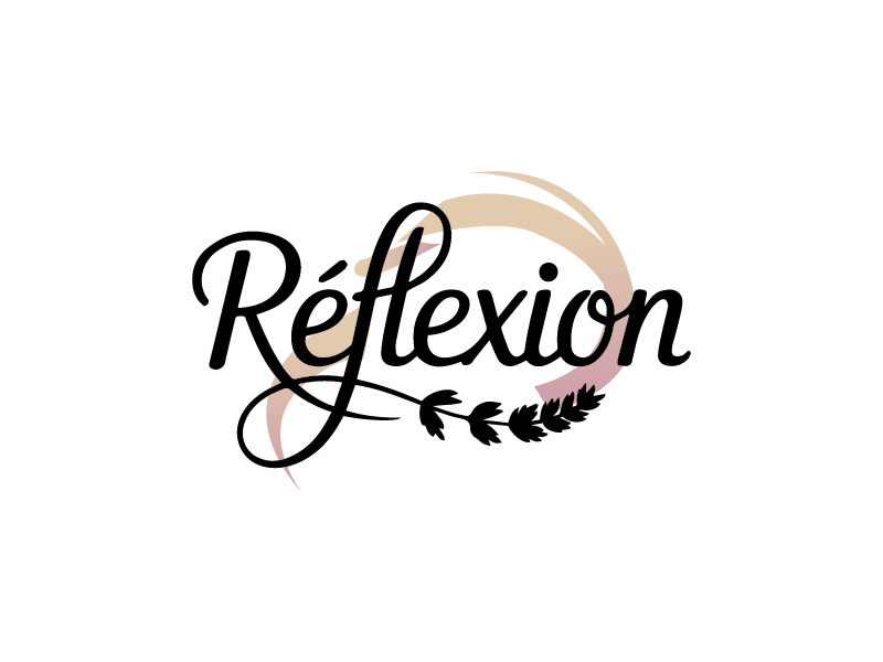 Réflexion logo design by oindrila chakraborty