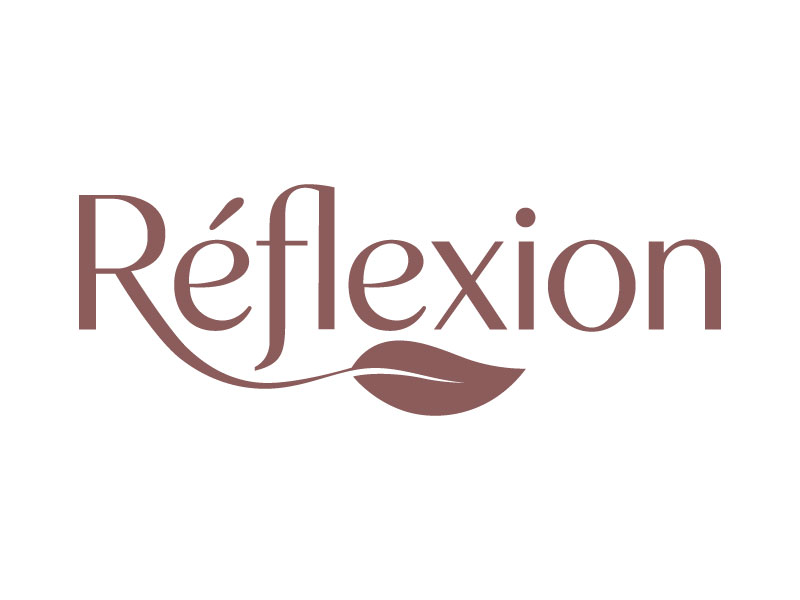 Réflexion logo design by Bibek Nag