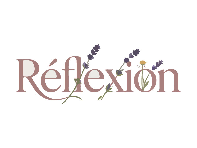 Réflexion logo design by Bibek Nag