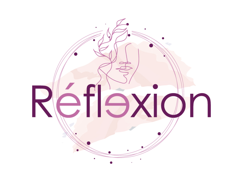 Réflexion logo design by MUSANG