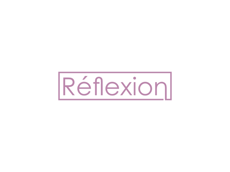 Réflexion logo design by goblin