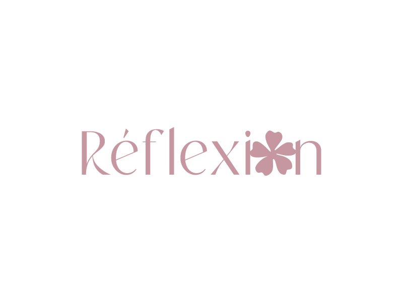 Réflexion logo design by Marzuan