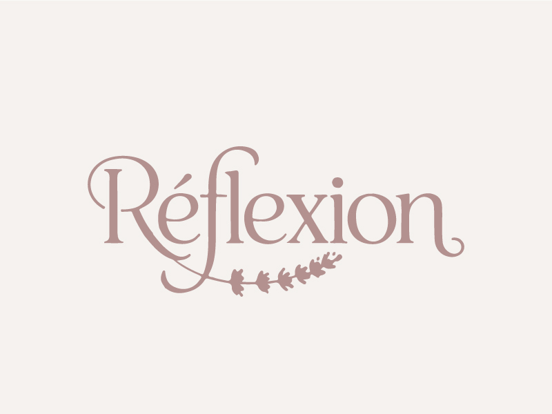 Réflexion logo design by Sami Ur Rab
