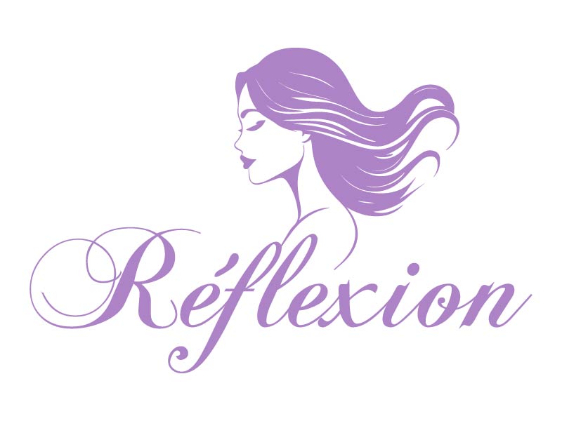 Réflexion logo design by Osama Salem