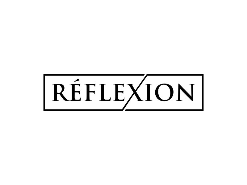 Réflexion logo design by hopee