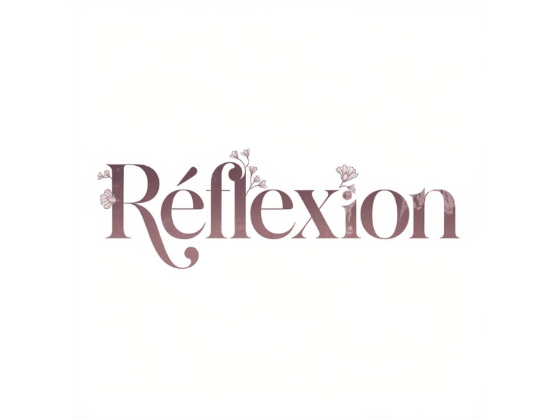 Réflexion logo design by D king