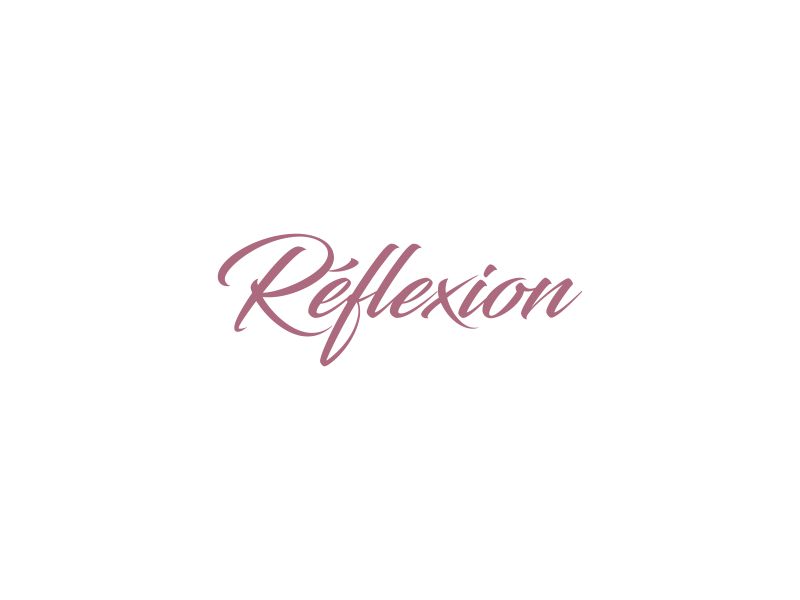 Réflexion logo design by kaylee