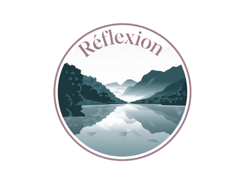 Réflexion logo design by Queen D