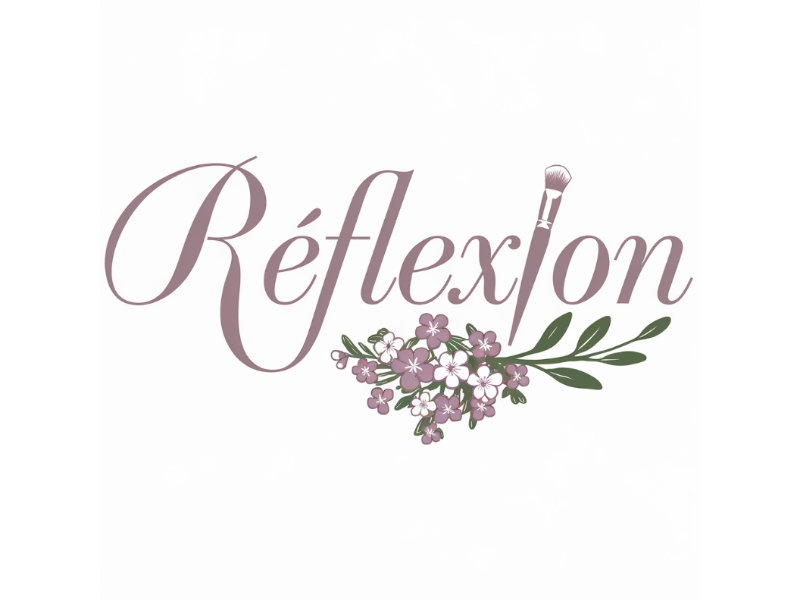 Réflexion logo design by Queen D