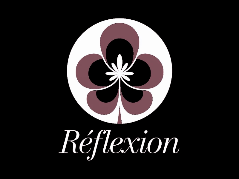Réflexion logo design by Queen D