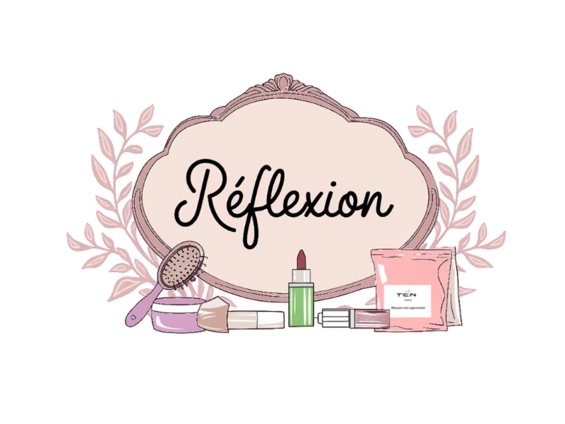 Réflexion logo design by Marena