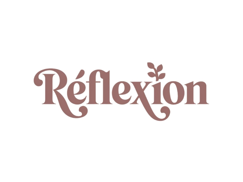 Réflexion logo design by Charii