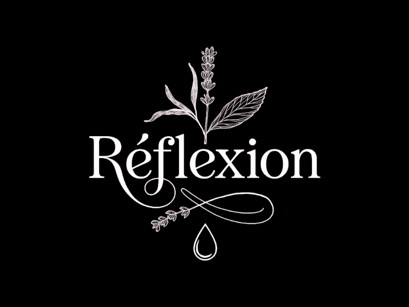 Réflexion logo design by Charii