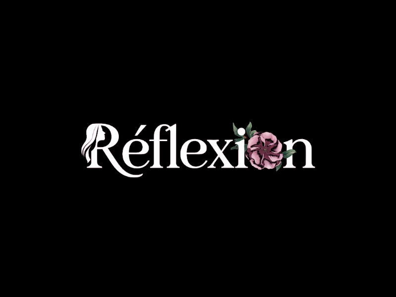 Réflexion logo design by Charii