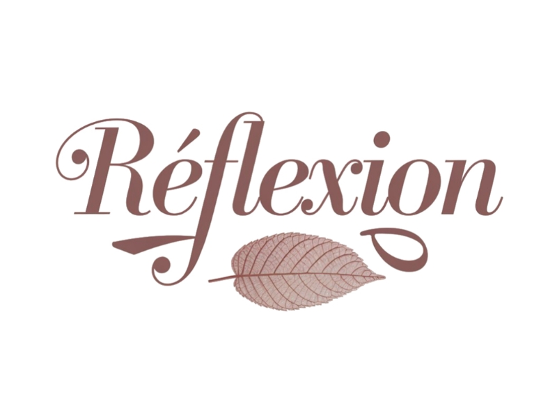 Réflexion logo design by Charii