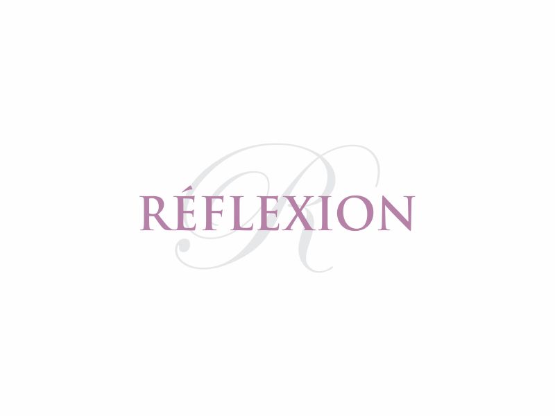 Réflexion logo design by hopee
