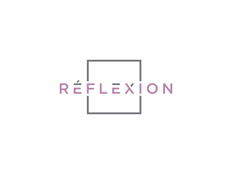 Réflexion logo design by hopee
