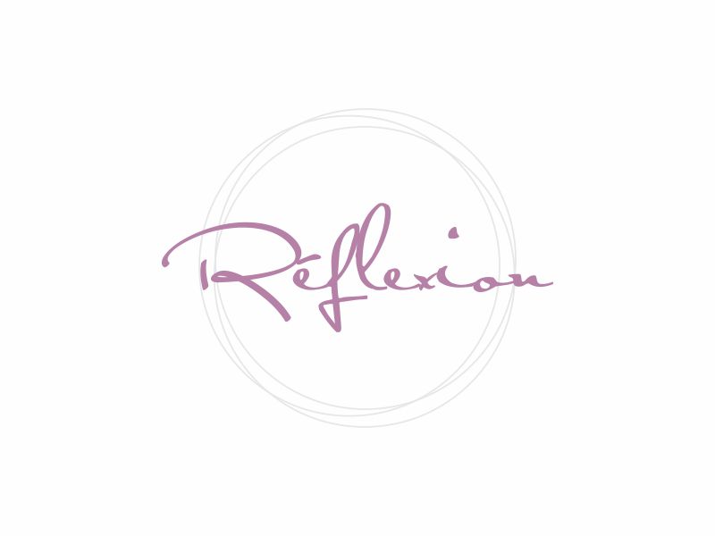 Réflexion logo design by hopee