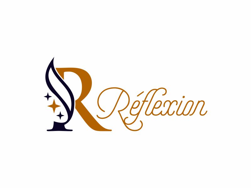Réflexion logo design by christabel