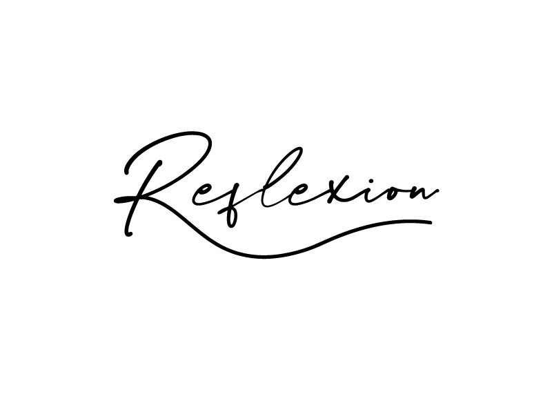 Réflexion logo design by syakira
