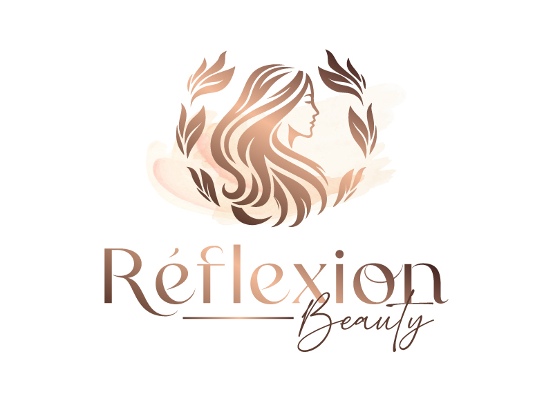 Réflexion logo design by Fernanda S.