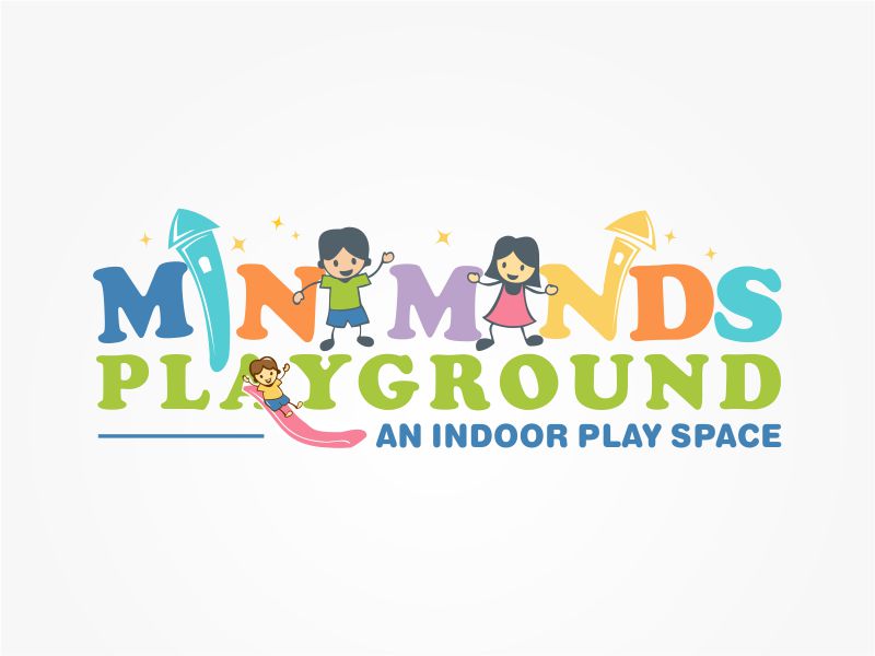 Mini Minds Playground               An indoor play space logo design by SC_Design