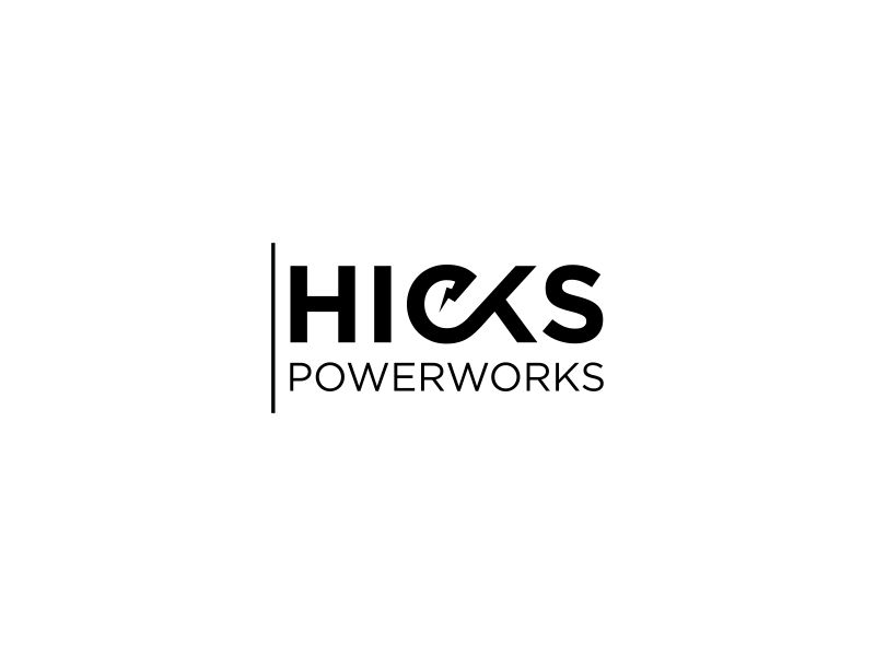 Hicks PowerWorks logo design by Msinur