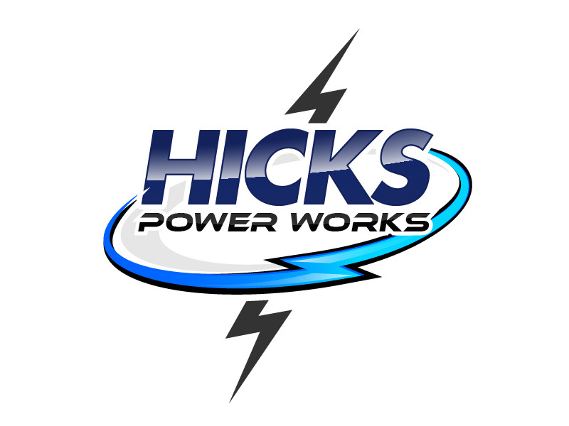 Hicks PowerWorks logo design by Herquis