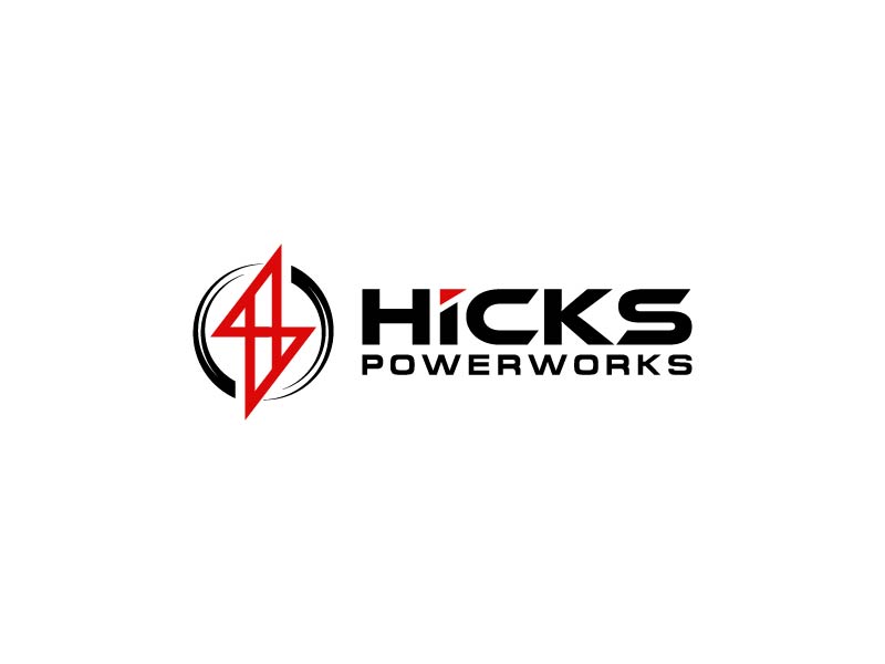 Hicks PowerWorks logo design by CreativeKiller