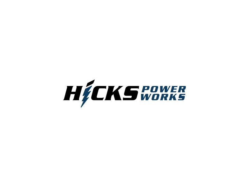 Hicks PowerWorks logo design by Snapp