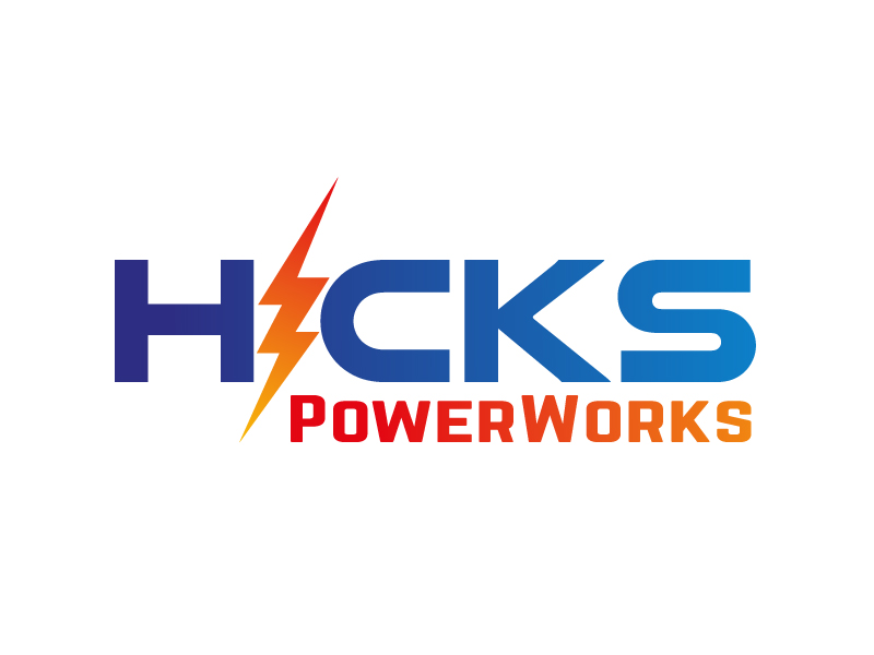 Hicks PowerWorks logo design by yans