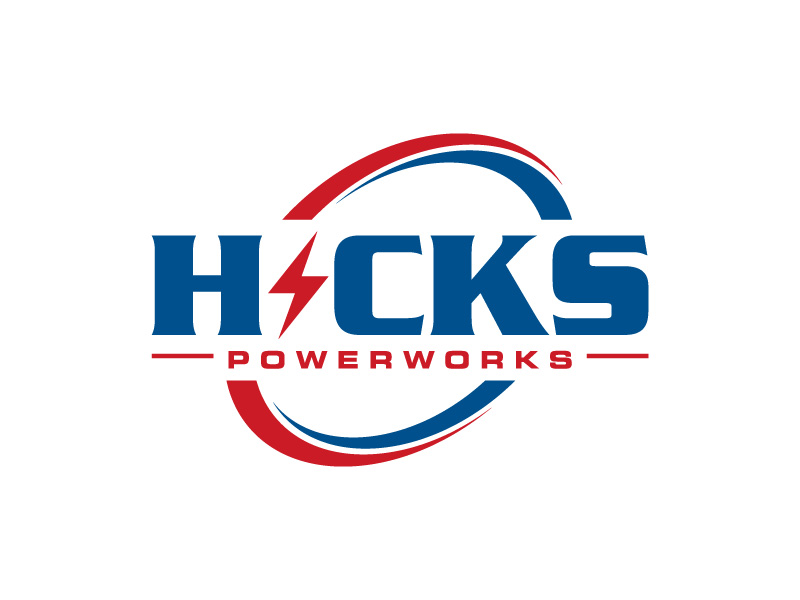 Hicks PowerWorks logo design by subrata