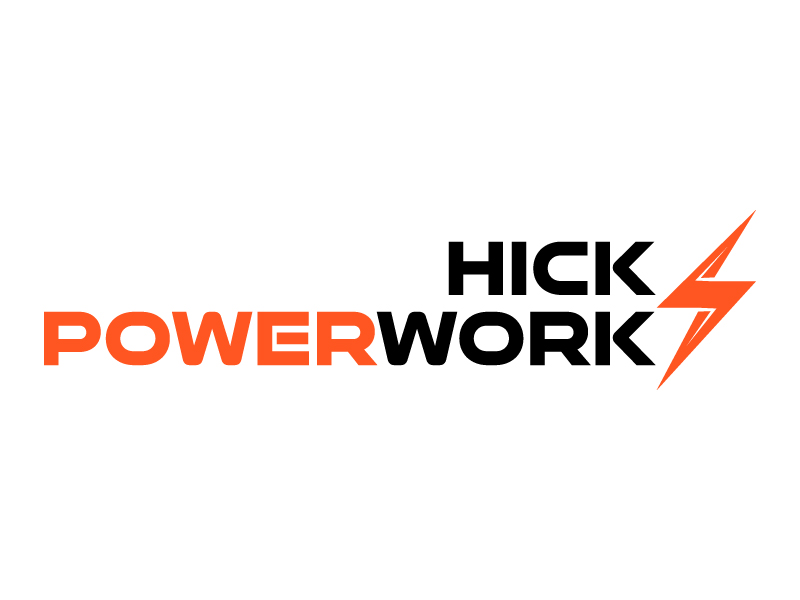 Hicks PowerWorks logo design by Ahmad Subahman