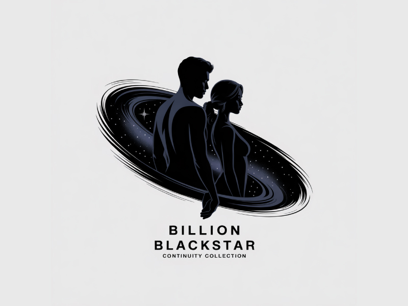 Billion Blackstar Continuity Collection logo design by Poki