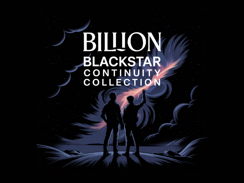 Billion Blackstar Continuity Collection logo design by Poki