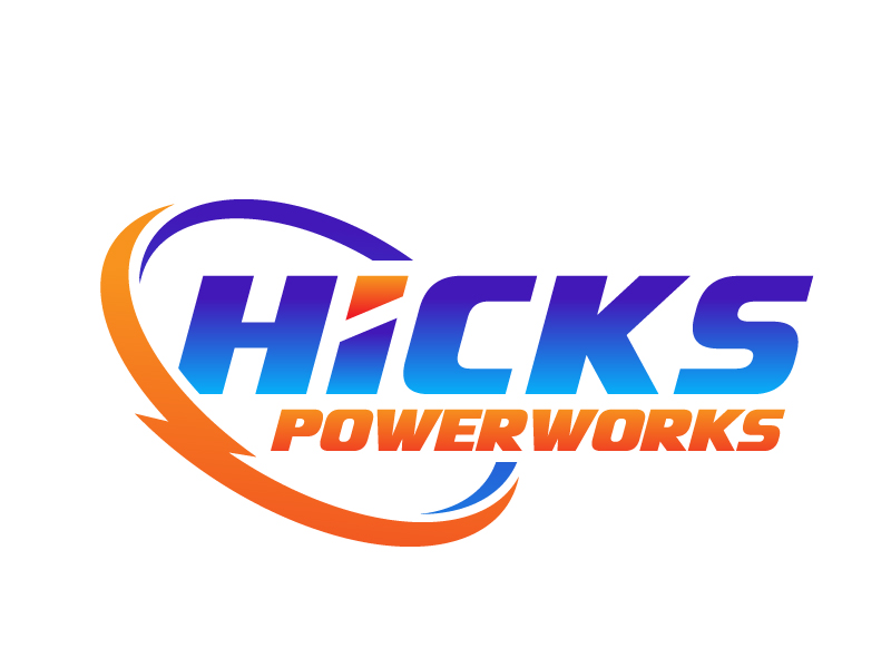 Hicks PowerWorks logo design by jaize