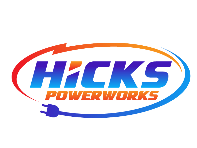 Hicks PowerWorks logo design by jaize