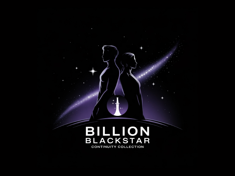 Billion Blackstar Continuity Collection logo design by Poki