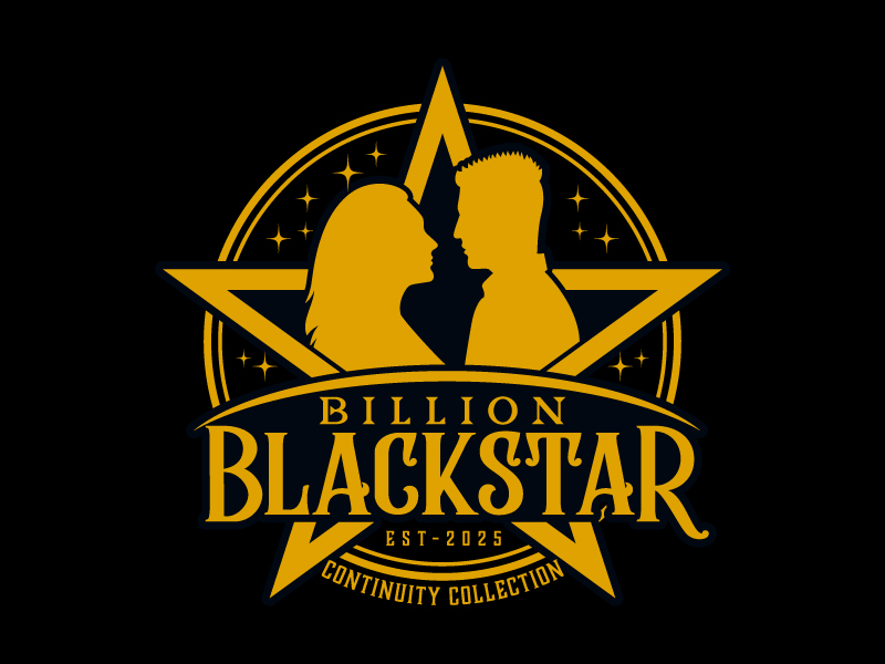 Billion Blackstar Continuity Collection logo design by Boomstudioz
