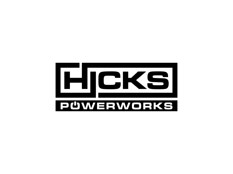 Hicks PowerWorks logo design by goblin