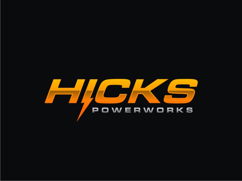 Hicks PowerWorks logo design by Artomoro