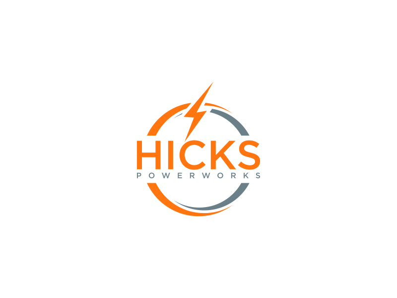 Hicks PowerWorks logo design by Asyraf48
